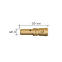 Вставка для накінечника Abicor Binzel M10/Tr18/60 мм до пальника ABIMIG® GRIP A 455 / RF 45 GRIP